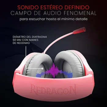 REDRAGON HYLAS H260 RGB GAMING HEADSET [3.5mm] (7 / 18)