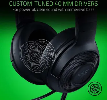 RAZER KRAKEN X LITE [3.5mm / mic] (19 / 19)