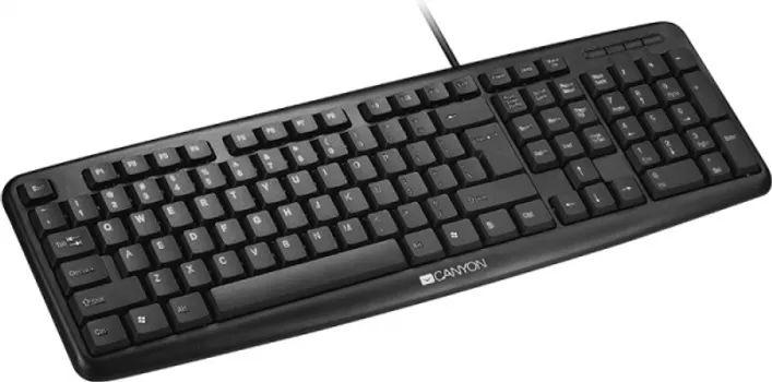 CANYON C8CNECKEY01AD, WIRED 104 KEY USB 2.0 BLACK (3 / 4)