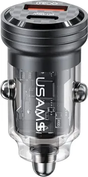 USAMS CC175CC01 45W PD A+C TRANSPARENT BLACK CC175CC01 45W PD A+C TRANSPARENT BLACK... (1 / 1)