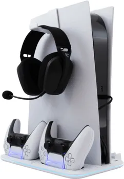 WHITE SHARK PS5 RASHLADNI STALAK + 2 STALAK ZA PUNJENJE PS5-DZ504 KIMURA-2 (1 / 5)