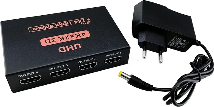 E-GREEN AVU00493 2.0 HDMI SPLITER 4X OUT 1X IN 4K X 2K (1 / 3)