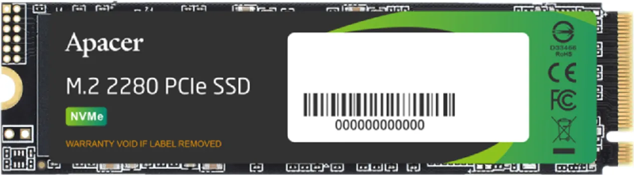 APACER AS2280P4X 256GB / SSD M.2 NVME (1 / 2)