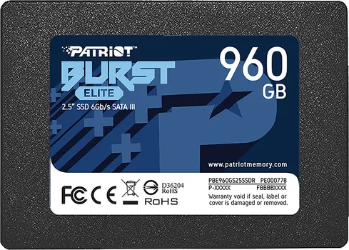 PATRIOT BURST ELITE 960GB / SSD 2.5 / SATA III PBE960GS25SSDR (1 / 7)