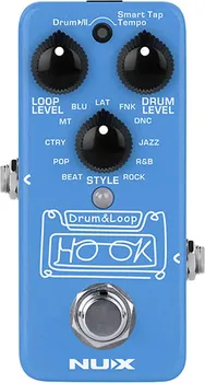 NUX NDL-3 HOOK DRUM AND LOOP LOOPER PEDAL