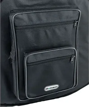 THOMANN ACOUSTIC-STEEL GIGBAG DELUXE TORBA ZA AKUSTICNU GITARU OD NEPROMOCIVOG PLATNA, OBLOZENA SUNDJEROM DEBLJINE (6 / 8)
