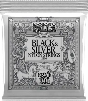 ERNIE BALL 2406 BLACK & SILVER NYLON STRINGS (1 / 1)