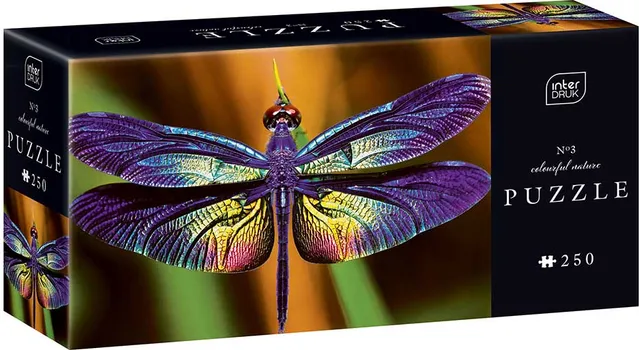 INTERDRUK COLOURFUL NATURE DRAGONFLY [250pcs]