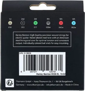 HARLEY BENTON HQS EL 10-52 ZICE ZA ELEKTRICNU GITARU 10-52 (2 / 2)