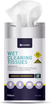 PLATINET VLAŽNE MARAMICE ZA PLASTIKU I STAKLO 20X13 100KOM (1 / 1)