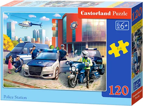 CASTORLAND POLICE STATION 120PCS B-13562 (1 / 2)