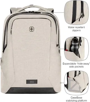 WENGER RUKSAK ZA LAPTOP MX PROFESSIONAL 16 BEŽ-BIJELI (2 / 8)