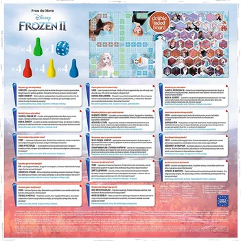 TREFL 2-1 LUDO & SNAKES and LADDERS — FROZEN (4 / 4)