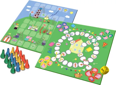 TREFL 2-1 LUDO & SNAKES and LADDERS — PEPPA PIG (2 / 5)