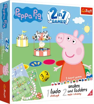 TREFL 2-1 LUDO & SNAKES and LADDERS — PEPPA PIG (3 / 5)