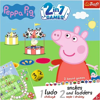 TREFL 2-1 LUDO & SNAKES and LADDERS — PEPPA PIG (4 / 5)