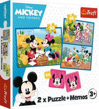 TREFL 2U1 SA IGROM MEMORIJE DISNEY MICKEY MOUSE (1 / 4)
