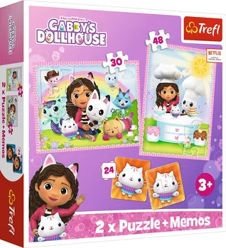 TREFL 2U1 SA IGROM MEMORIJE GABBY S DOLLHOUSE (1 / 4)