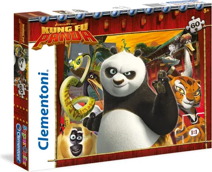 CLEMENTONI 60 DJELOVA KUNG FU PANDA (1 / 2)