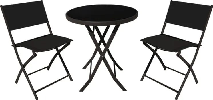 CUNGU SKLOPIVA SET BAŠTA TEXTILINE SC-120 CRNA (1 / 1)