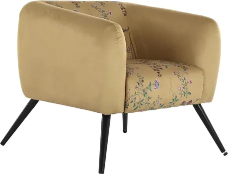 CEROVO SHABBY FOTELJA 75X71X71 – ŽUTA (1 / 1)