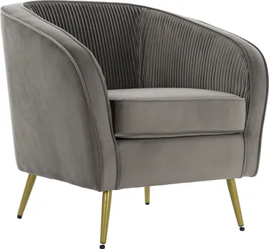 CEROVO GLAM FOTELJA 70X68X73 – SIVA (1 / 1)
