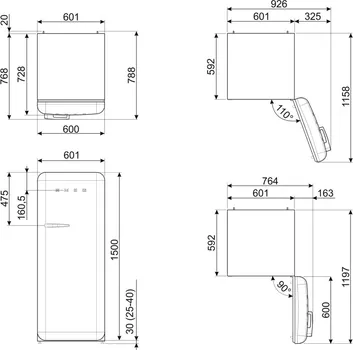 SMEG FAB28LOR5 (3 / 3)