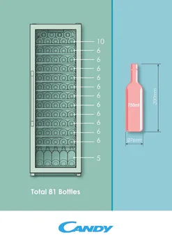 CANDY VINSKI FRIŽIDER CWC 200 EELW/NF (6 / 7)