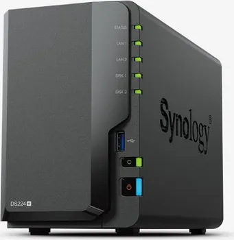 SYNOLOGY NAS DISKSTATION DS224+ | 0/2 HDD 2-BAY (HOT SWAPPABLE) | CPU CELERON J4125 | 2GB DDR4 (4 / 4)