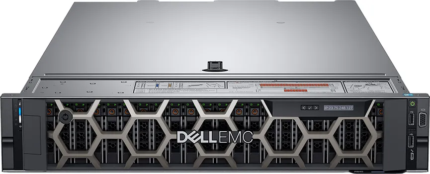 DELL POWEREDGE R550/CHASSIS 8 X 3.5 SAS/SATA/INTEL XEON SILVER 4310/32GB/1X480GB SSD SATA READ INTENSIVE/RAILS WITHOUT CA/BEZEL/ BROADCOM 5720 DP 1GB ON-BOARD LOM/FRONT PERC H755 FRONT LOAD/IDRAC9 ENTERPRISE 15G/DUAL 1100W TITANIUM/ 3Y PARTS ONLY (1 / 5)