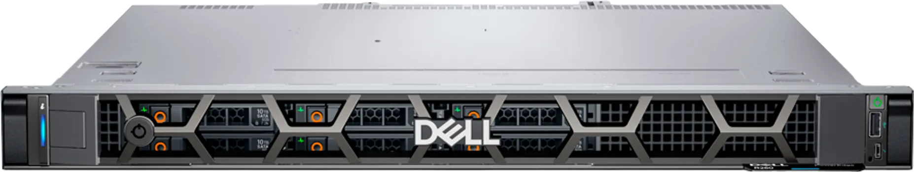 DELL POWEREDGE R260, XEON 6325P (3.5G, 4C/8T, 12M CACHE, TURBO) , 6X 2.5 CHASSIS, 480GB SSD SATA RI, 16GB UDIMM DDR5 5600MT/S, BROADCOM 5720 DUAL PORT 1GB ON-BOARD LOM, SINGLE 700W, 1U/2U 2/4-POST STATIC RAILS, PERC H355 ADAPTER LP, 3Y PARTS ONLY (4 / 7)
