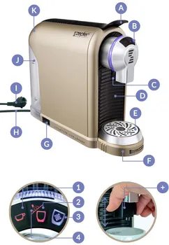 ZEPTER ZEPRESSO GOLD ZEP-300G
