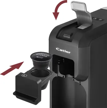CATLER APARAT ZA ESPRESO KAFU ES703 PORTO B 1150-1350W CRNI CATLER (5 / 10)