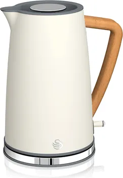 SWAN NORDIC STYLE CORDLESS KETTLE 1.7L WHITE (1 / 3)