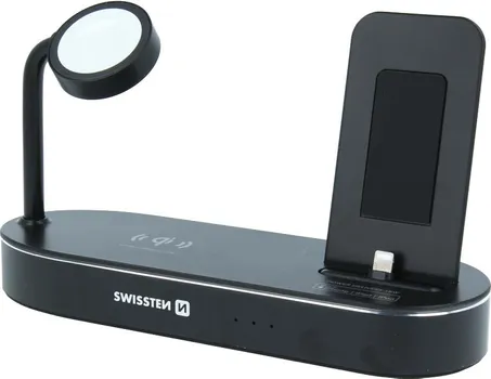 SWISSTEN WIRELESS CHARGING MFI DOCKING STATION 4 IN 1 [45W] (1 / 5)
