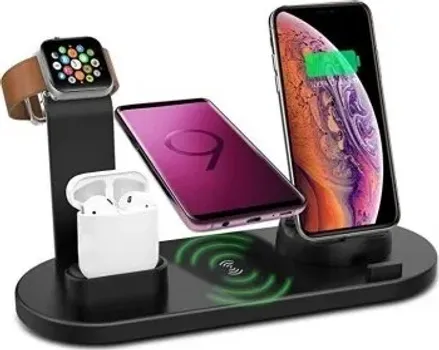 SWISSTEN WIRELESS CHARGING MFI DOCKING STATION 4 IN 1 [45W] (2 / 5)