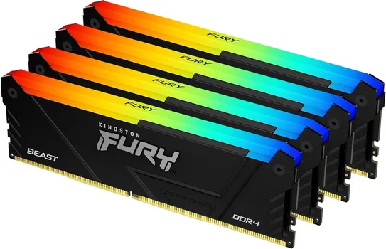 KINGSTON DIMM DDR4 128GB (4x32) / 3600MT/S KF436C18BB2AK4/128 FURY BEAST RGB BLACK XMP (2 / 3)