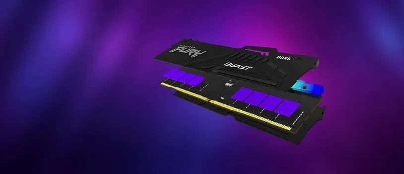 KINGSTON DIMM DDR5 16GB / 6400MT/S KF564C32BBA-16 FURY BEAST BLACK RGB XMP (7 / 17)