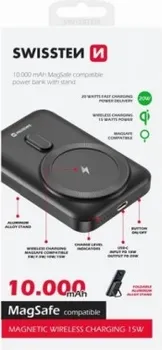 SWISSTEN POWER BANK PD 20W 10000MAH, MAGSAFE COMPATIBLE (1 / 1)