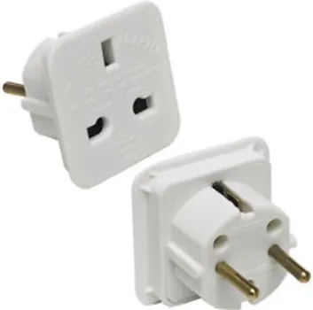 E-GREEN ADAPTER EURO UTIKAČ – UK UTIČNICA BELA (1 / 1)