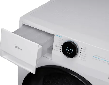 MIDEA PREMIUM LUNAR MD200H100BW/W-HR SUŠILICA SA TOPLOTNOM PUMPOM │ KAPACITET SUŠENJA 10KG │ ENERGETSKI RAZRED A+++ │ WI-FI KONEKCIJA SA APLIKACIJOM (3 / 3)