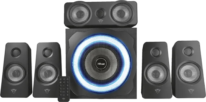TRUST GXT 658 TYTAN 5.1 SURROUND SPEAKER SYSTEM, LED SUBWOOFER, PC/WII/PS3/XBOX 360 (7 / 12)