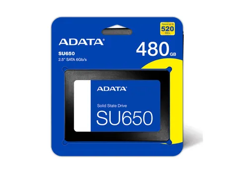 ADATA SSD 480GB 2.5 , SU650 R/W: 520/450MB/S (1 / 4)
