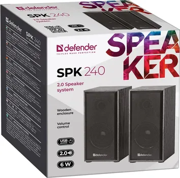DEFENDER SPK 240 2.0 SPEAKER SYSTEM 6W USB POWERED (2 / 5)