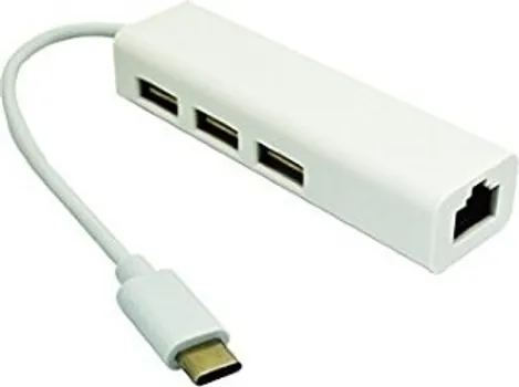 E-GREEN USB 3.1 TIP C-HUB (3 PORT USB 2.0 + 1 PORT FAST) (1 / 1)