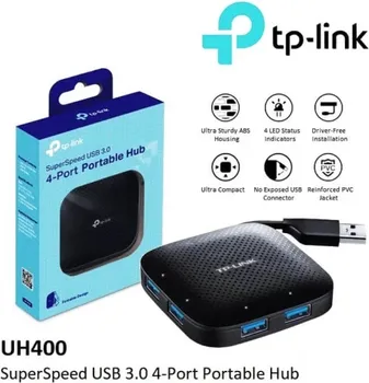TP-LINK USB 3.0 4-PORT PORTABLE HUB (4 / 8)