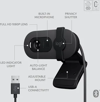 LOGITECH BRIO 105 FULL HD WEBCAM (10 / 17)