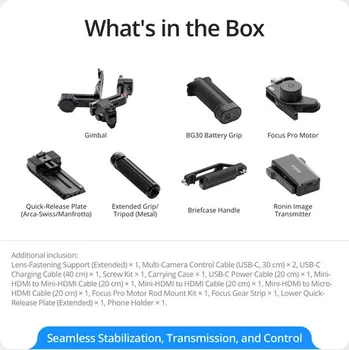 DJI RS 4 PRO COMBO CAMERA STABILIZER CP.RN.00000346.01 (11 / 13)