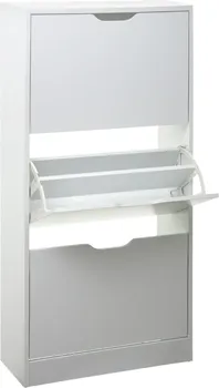 5FIVE POLIČAR-CIPELAR 60X23.3X119CM SA TRI POLICE BIJELI (3 / 4)