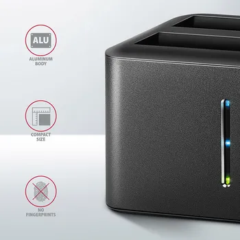 AXAGON DUAL USB 3.2 DOCK STATION ZA 2,5 SSD/HDD (7 / 8)